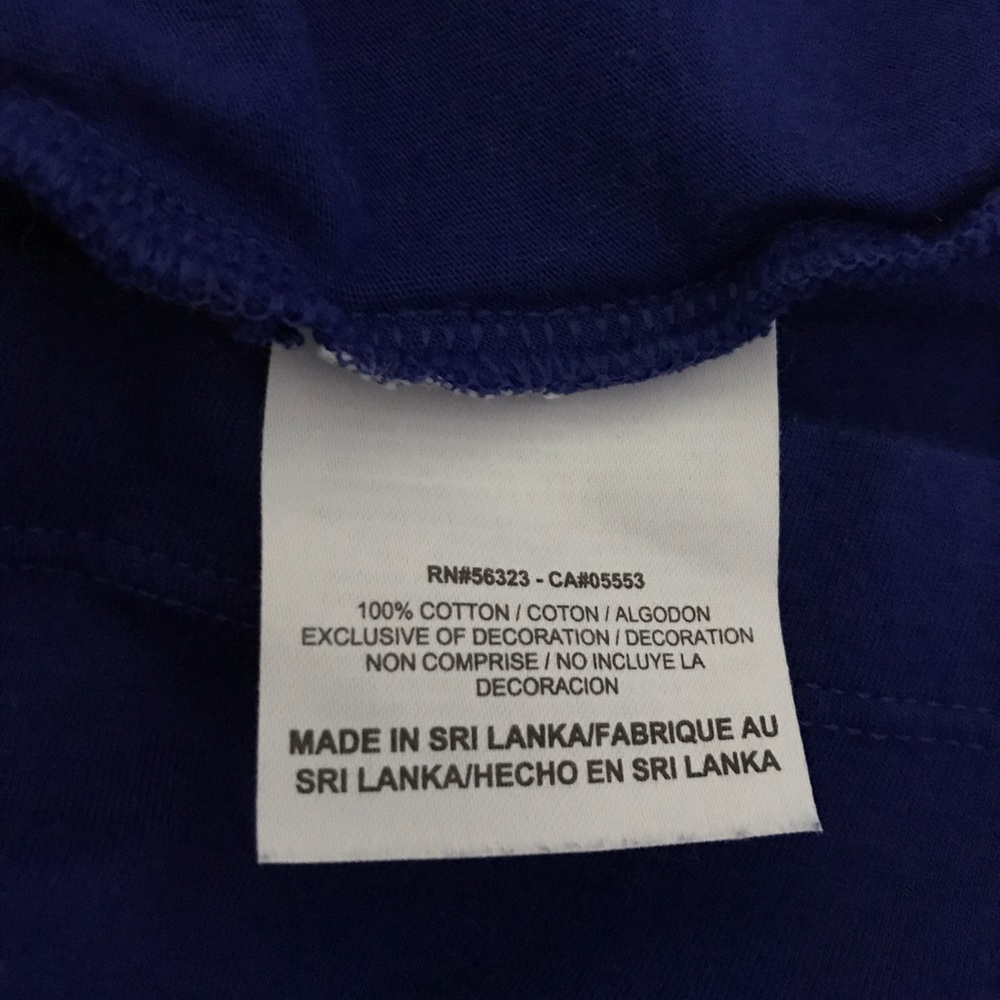 Nikethe Athletic Dept Blue Razorback Tank - image 4